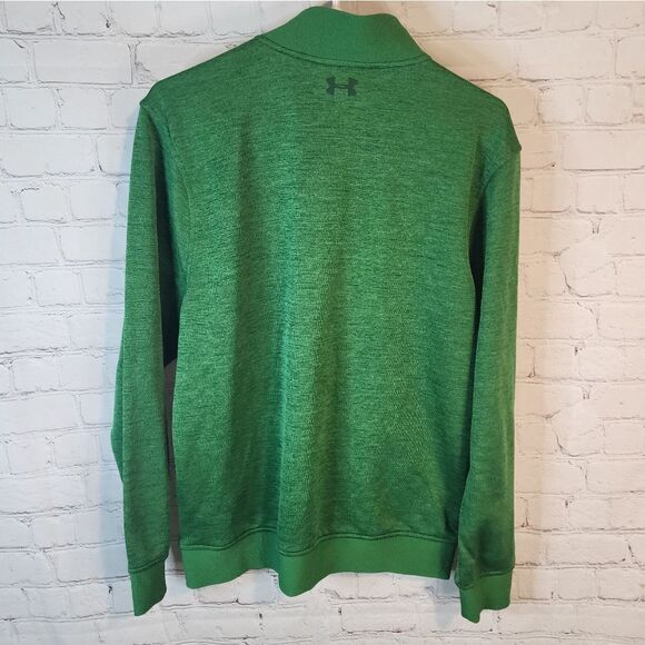 Men's Under Armour loose zip-up fleece sweater, size Medium - Picture 3 of 3